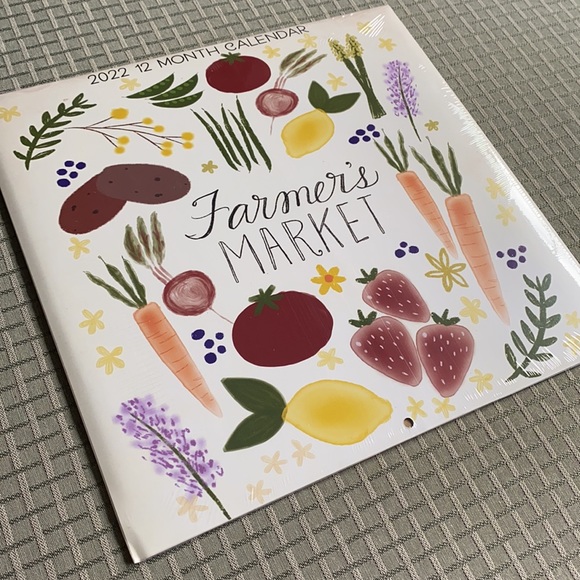 Farmer’s Market | 2022 12-Month Wall Calendar - Picture 3 of 16